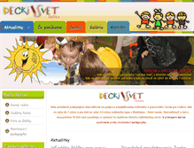 Tablet Screenshot of deckisvet.sk